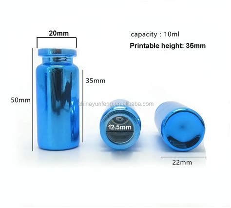 Uv Blue Flip Off Cap Vial10ml Medical Injection Vials Buy Flip Off