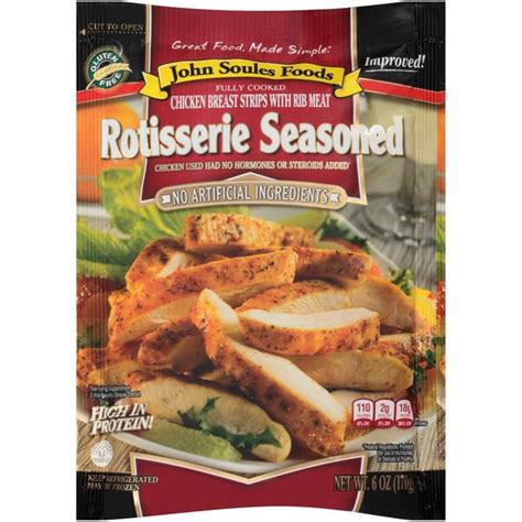 John Soules Foods Rotisserie Seasoned Rotisserie Seasoned Chicken