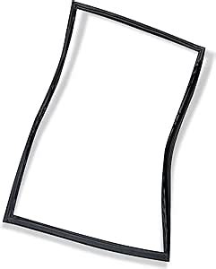 Whole Parts WPW10436250 Refrigerator Freezer Door Gasket Black