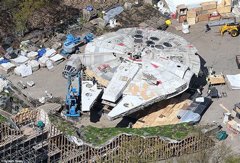 New Photographs Reveal That The Millennium Falcon Has Touched Down In