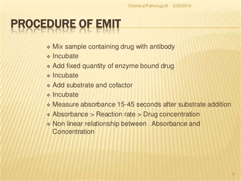 Emit Enzyme Multiplied Immunoassay Technique