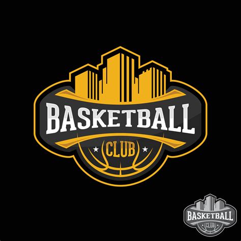 Basketball City Club emblem vector mascot logo design 23373443 Vector ...