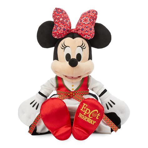 Minnie Mouse Norse Plush Norway World Showcase Small 15 Is