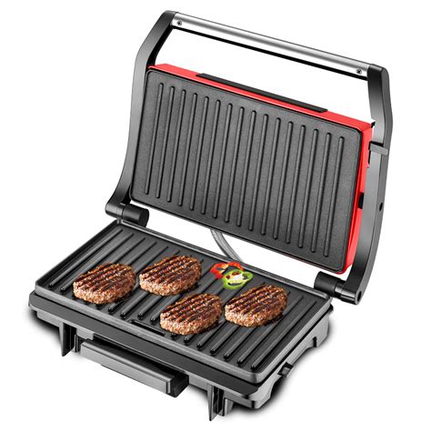 Grill Viande Panini Techwood Tgd Rouge Tunisie Best Buy Tunisie