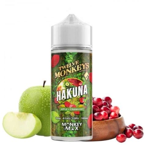 Hakuna Twelve Monkeys Vapor Co Ml Nicokits Gratis L Quidos