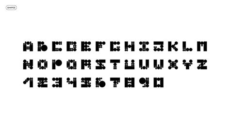 Shapes Font › Fontesk