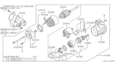 Starter Motor 1998 Nissan Pathfinder