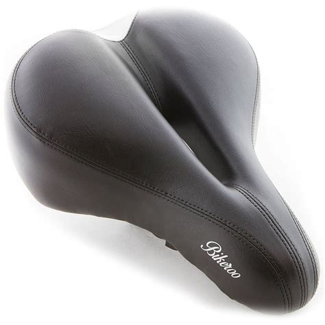 Bikeroo Wide Bicycle Seat Universal Fit With Soft Cushion Comfort