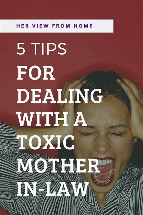 5 Tips For Dealing With A Toxic Mother In Law Her View From Home