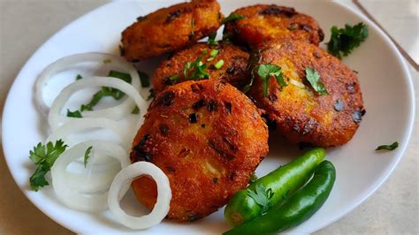 Crispy Aloo Tikki Recipe ♥️ Street Style Aloo Tikki 🍪🤤 Youtube