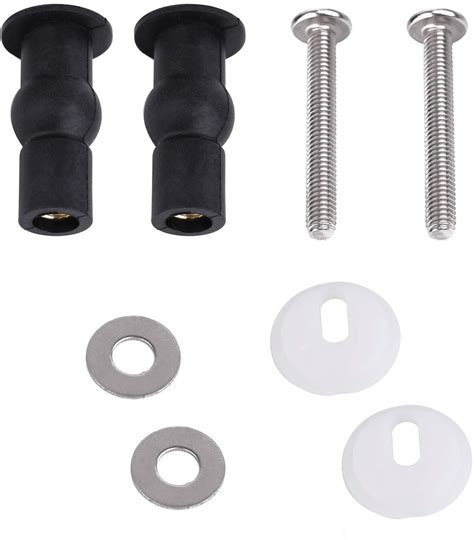 2 Pack Toilet Seat Hinges Screws Toilet Seat Fixings Fix Expanding