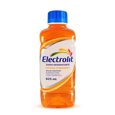 Electrolit Suero Rehidratante Naranja Mandarina Frasco X Ml