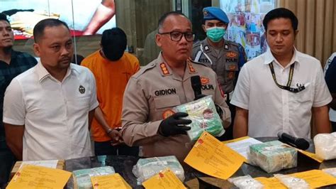 Kurir Narkoba Di Koja Ditangkap Hendak Edarkan 5 Kg Sabu