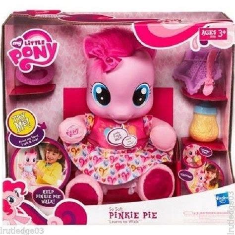 My Little Pony So Soft Pinkie Pie Learns To Walk Pony Bnib She Talks