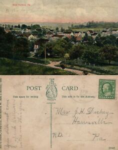 WEST SUNBURY PA ANTIQUE POSTCARD | eBay