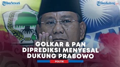 Elektabilitas Ganjar Naik Golkar Dan Pan Diprediksi Menyesal Dukung