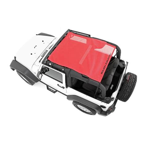 Mesh Bikini Top Plus Red For Jeep Wrangler JK WD Jeep Suzuki Parts Accessories