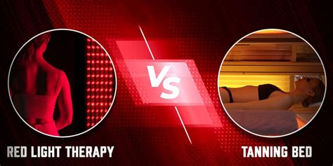 Red Light Therapy Vs Tanning Beds Key Differences Explained