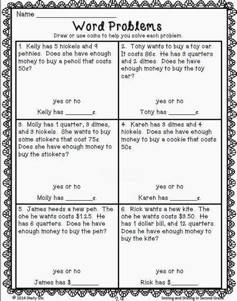 Money Word Problems Math Words Math Word Problems Money Word Problems