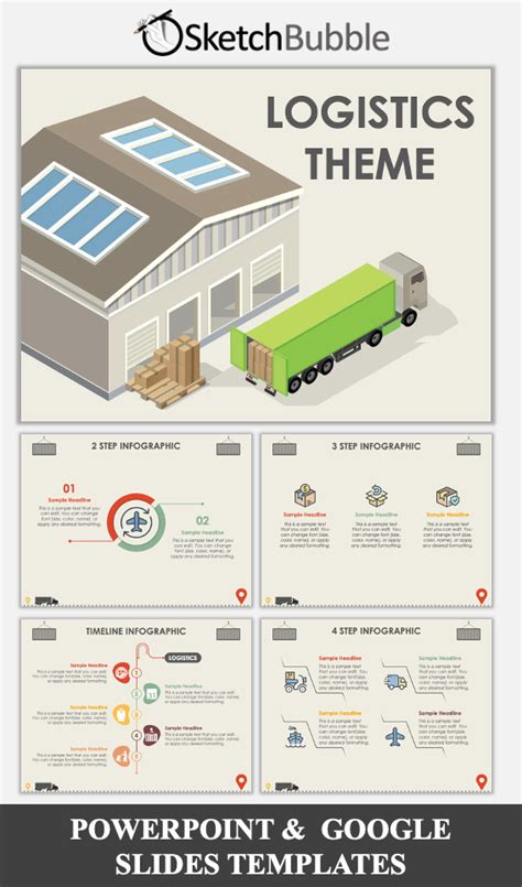 Logistics Presentation Theme Powerpoint Slide Microsoft Powerpoint