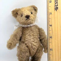 Vintage S S Steiff Original Teddy Bear Rsb Button Tall