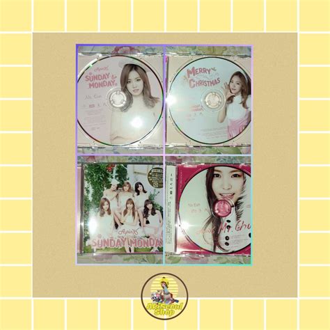 Unsealed Apink Naeun Eunji Group Japan Press Albums Hobbies Toys