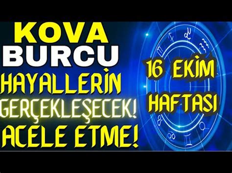 Kova Burcu Ek M Haftasi Tarot Bur Yorumu Firsatlari