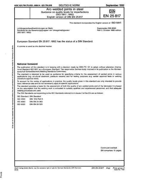 En 25817 | PDF