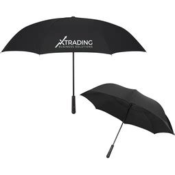 Two Tone Custom Logo Inversion Umbrella 48 EPromos