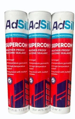 Adsil Supercon Black Weatherproofing Silicon At Rs Bottle