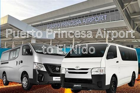 2025 Puerto Princesa Airport to El Nido Transfer (Pasig)