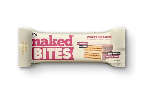 NAKED BITES WAFER LEITE EM PÓ CHOCOLATE BRANCO 26G GTIN EAN UPC 742832220323 Cadastro