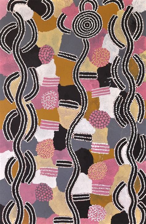 Dinny Nolan Tjampitjinpa C1928 Australia Aboriginal Works In