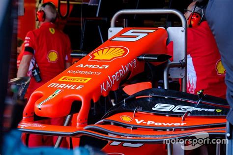 Ferrari Sf90 Front Wing Detail At Australian Gp