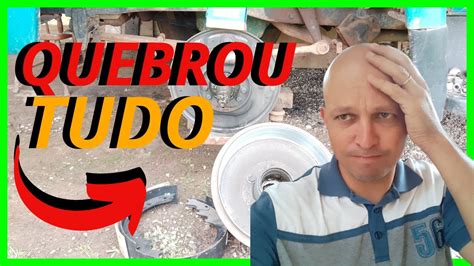 MEUS DEUS Quebrou tudo o CAMINHÃO CAÇAMBA YouTube