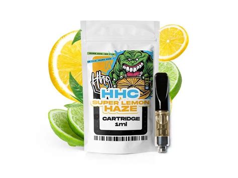 Vape Cartridge Super Lemon Haze 95 Hhc 1 Ml Kartusche Euro Cbd De