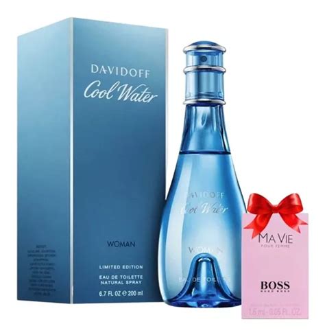 Cool Water Davidoff 200ml Dama Original Regalo Meses sin interés