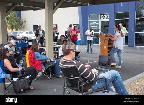 Las Vegas, Nevada - Foreclosed homes are auctioned off outside the ...