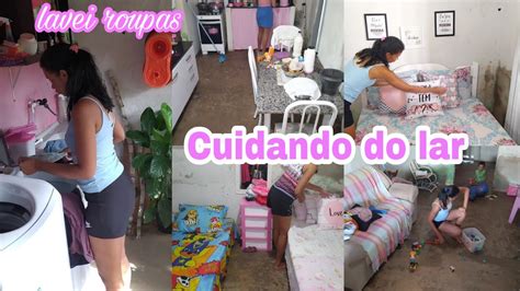 Limpeza E Organiza O Cuidei Do Lar Lavei Roupas Casa Limpinha