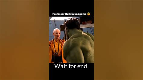 Professor Hulk Vs Original Hulk🥶shorts Marvel Youtube