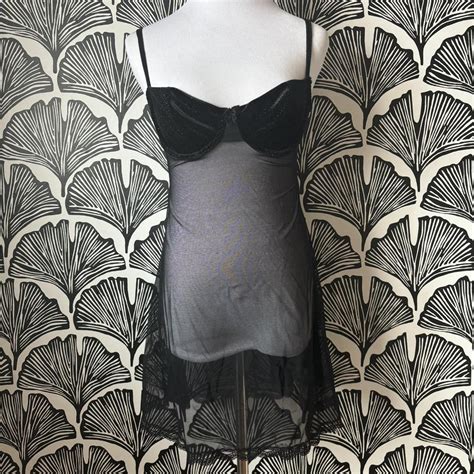 Stunning Black Lingerie Piece Size Unknown Fits As Depop