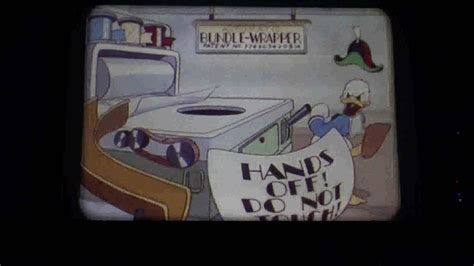 Disneys Modern Inventions 1939 Donald Duck 16mm Ib Technicolor Print