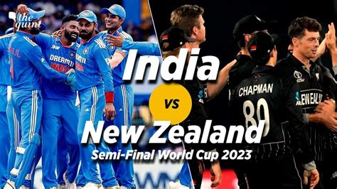 Cricketing Extravaganza India Vs New Zealand Showdown On November