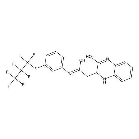 Buy Oxo Tetrahydroquinoxalin Yl N Perfluoropropyl