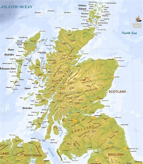 Scotland Map Printable - Printable Word Searches