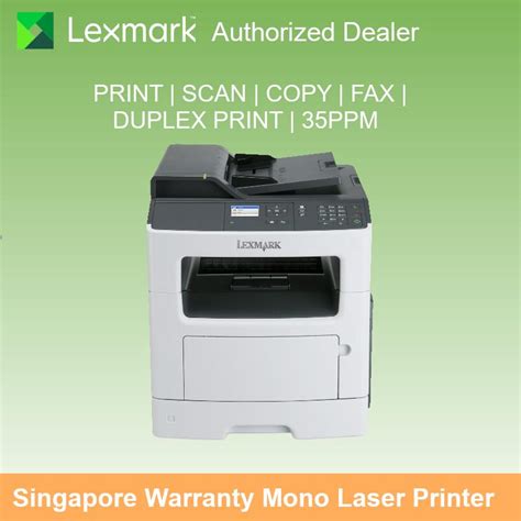 Lexmark Mx310dn Aio Mono Laser Printer Singtoner One Stop Solutions