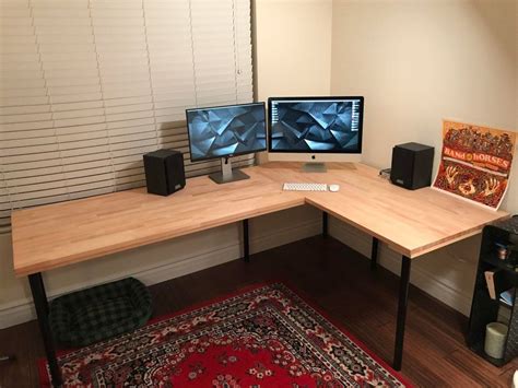 Costume Ikea Desk Setup Ideas for Streaming | Best Gaming Desk Setup