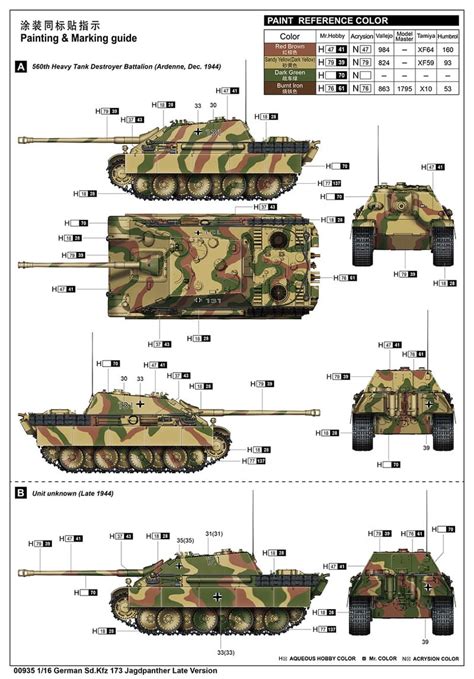 Trumpeter German Sd Kfz Jagdpanther Late Version