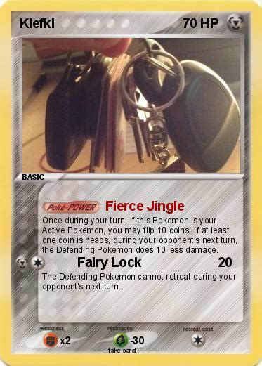 Pokémon Klefki 1 1 - Fierce Jingle - My Pokemon Card