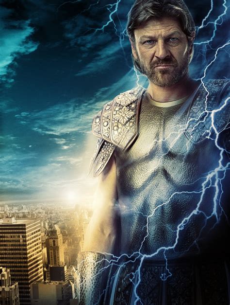 Unimmagine Promo Di Sean Bean Zeus Nel Film Percy Jackson E Gli Dei